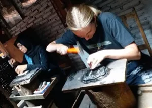 Salim Silver Jewelry Making Workshop Student 1