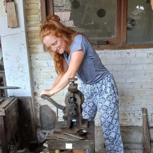 Salim Silver Jewelry Making Workshop Student 4