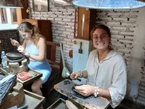 Salim Silver Jewelry Making Workshop Student 5