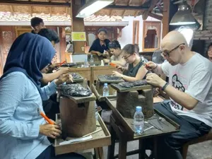 Salim Silver Jewelry Making Workshop Student 10